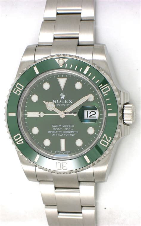 rolex submariner green face for sale